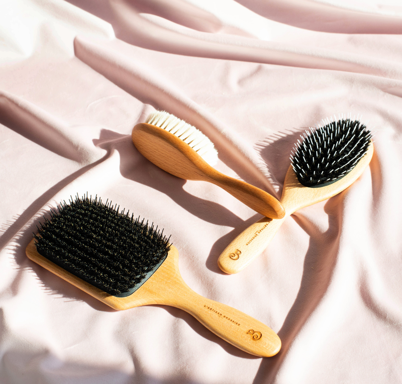 Brosse Pneumatique Paddy - Poils de Sanglier et Picots Nylon