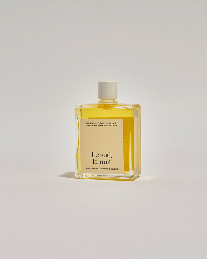 Huile soyeuse parfumée pour le corps - Le sud, la nuit