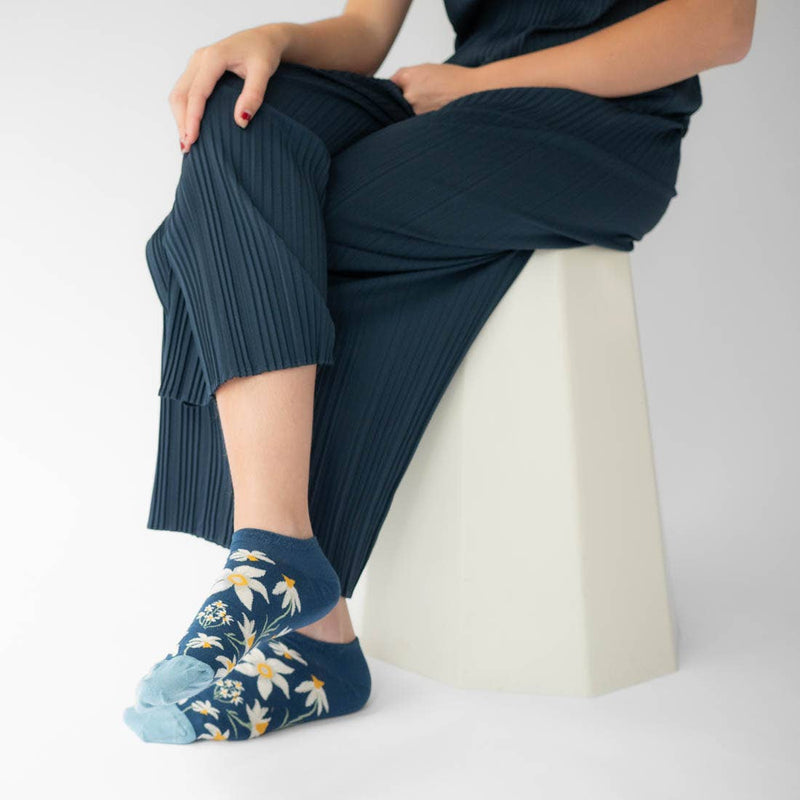 Socquette Narcisse Marine