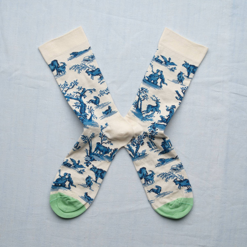 Chaussette Plaisirs de la Campagne Naturel