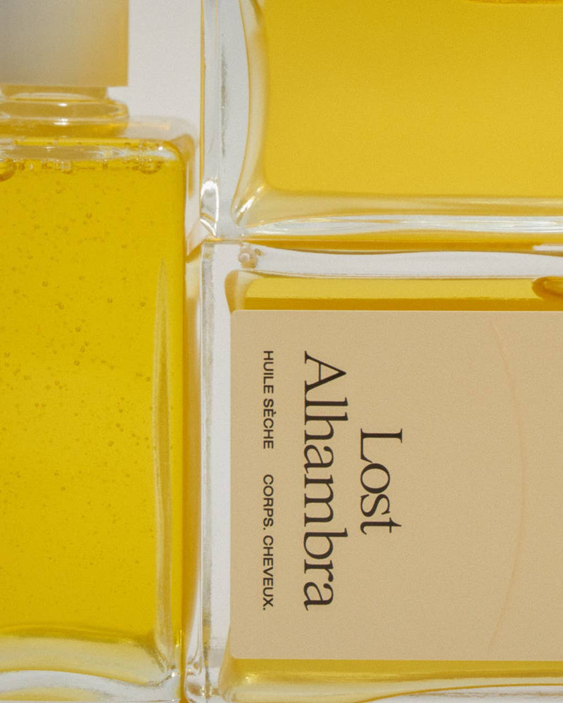 Huile soyeuse parfumée pour le corps - Lost Alhambra