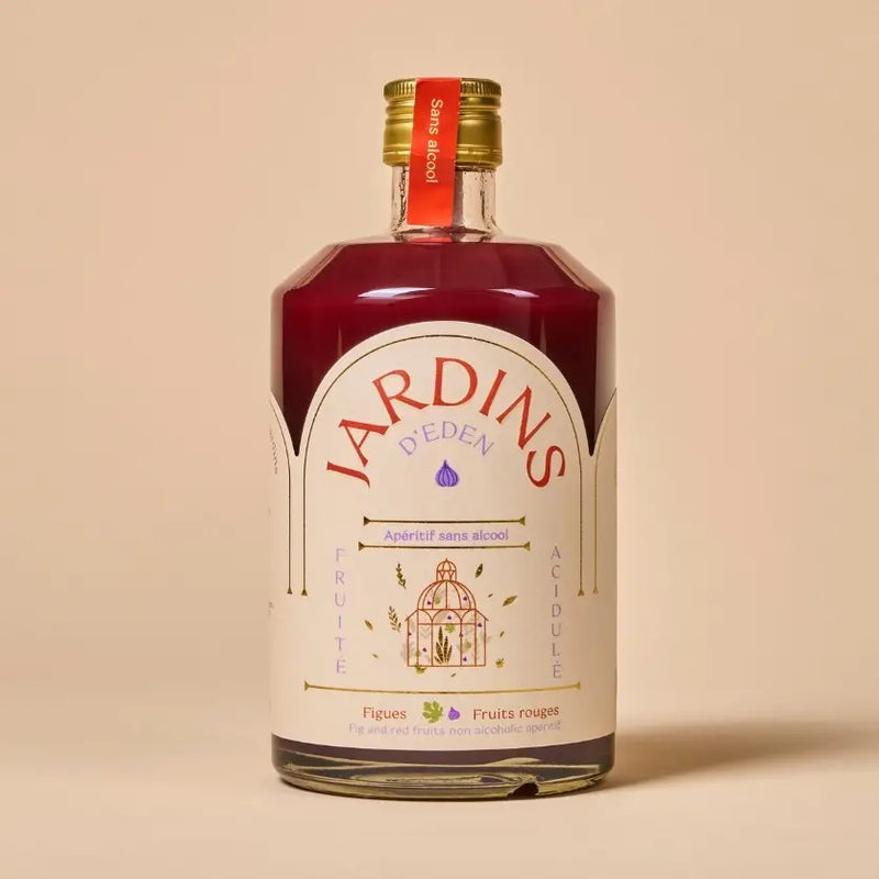 Jardins d'Eden - Apéritif sans alcool - Figue et fruits rouges - Hautes Cultures