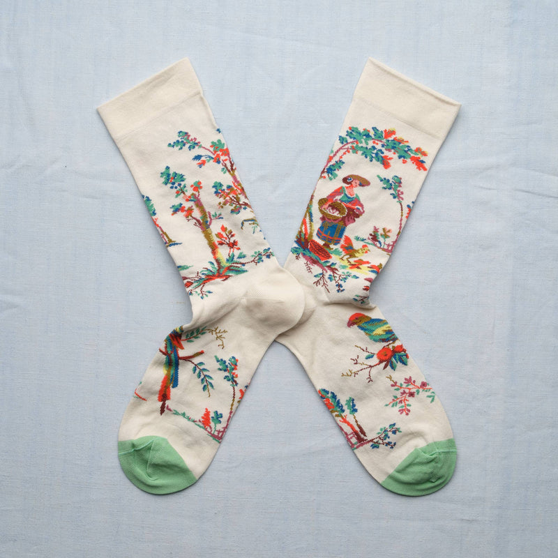 Chaussette La Jardinière Naturel