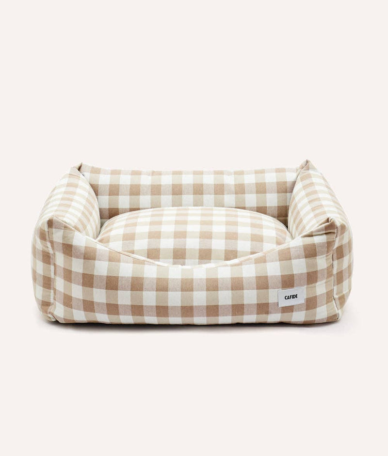 Lit pour chien Vichy Beige, Snozy