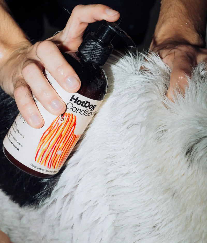 Après-shampoing vegan pour chien
