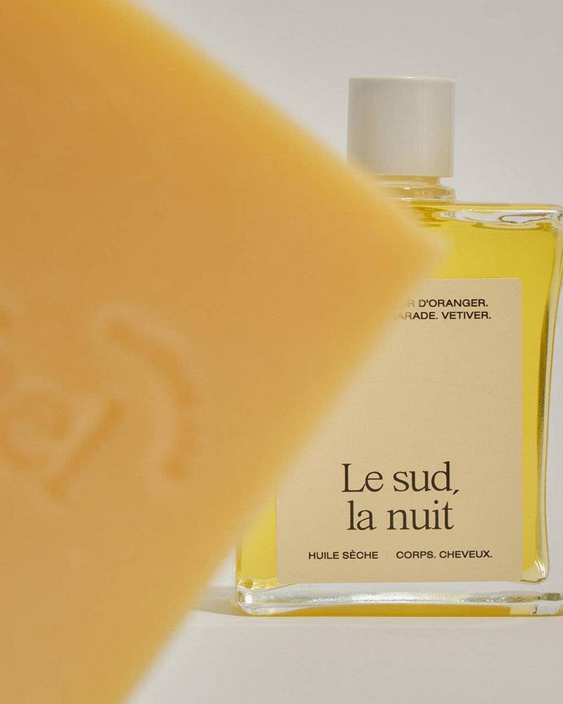 Huile soyeuse parfumée pour le corps - Le sud, la nuit