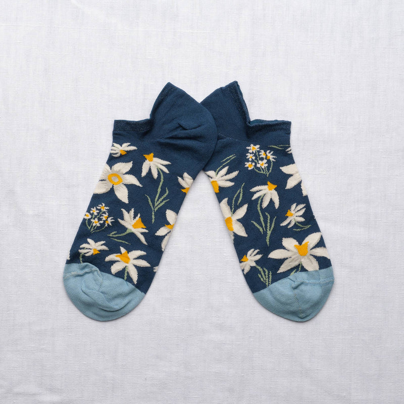 Socquette Narcisse Marine