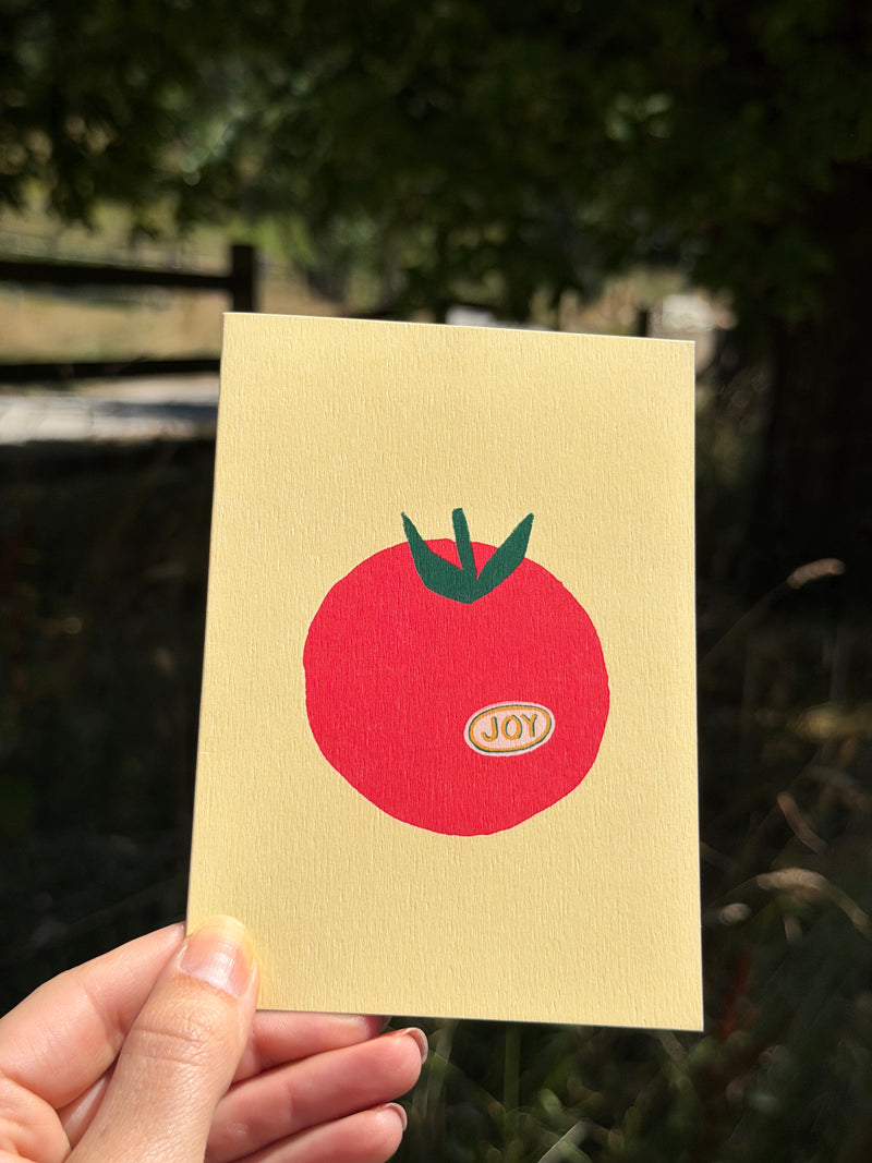 Carte Tomate Joy