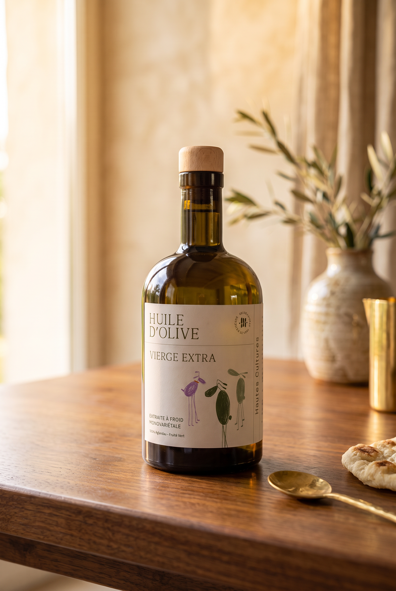Huile d’olive vierge extra Aglandau