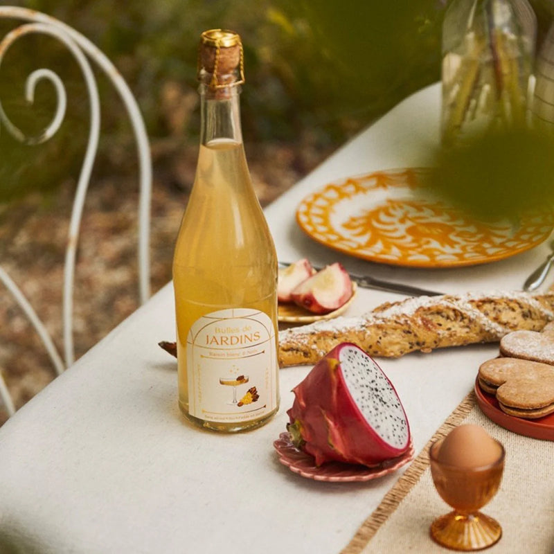 Pétillant sans alcool BIO - Raisin Blanc & Noix - Hautes Cultures