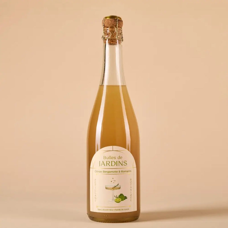 Pétillant sans alcool BIO - Bergamote & Romarin - Hautes Cultures