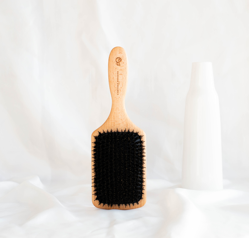 Brosse Pneumatique Paddy - Poils de Sanglier et Picots Nylon