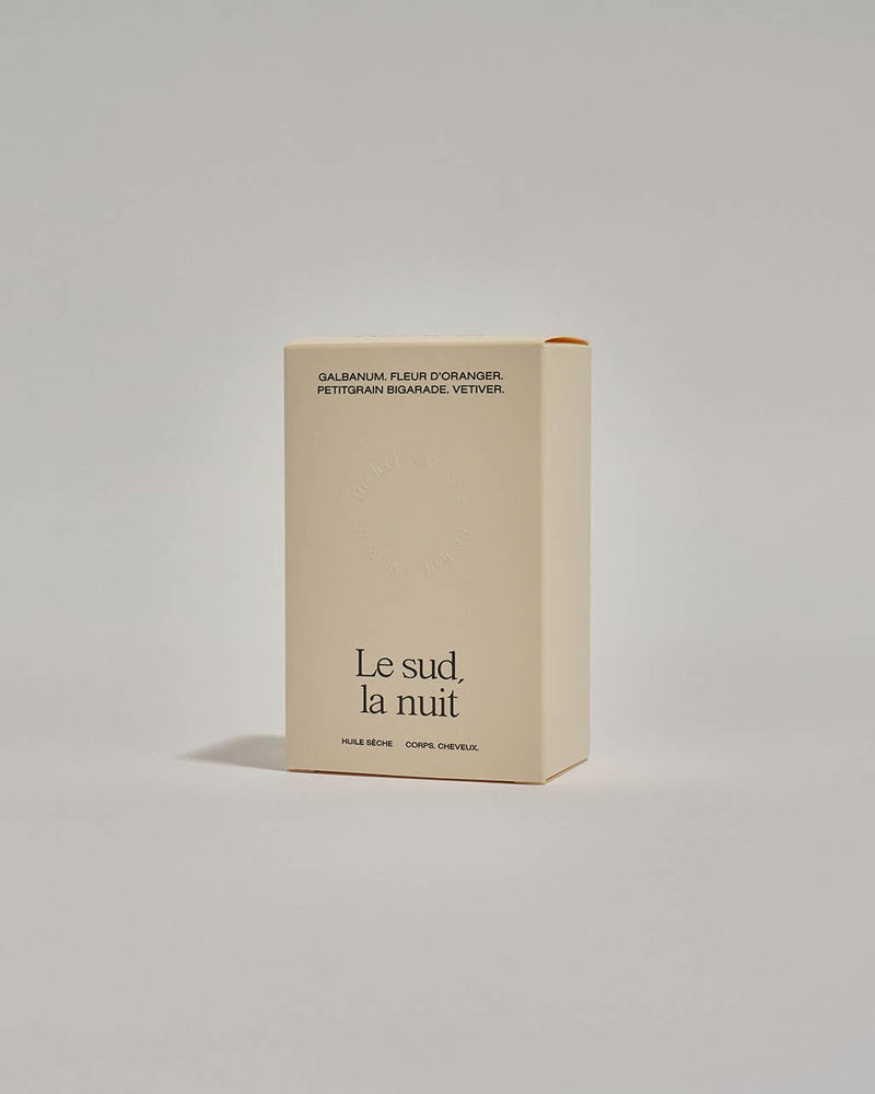 Huile soyeuse parfumée pour le corps - Le sud, la nuit