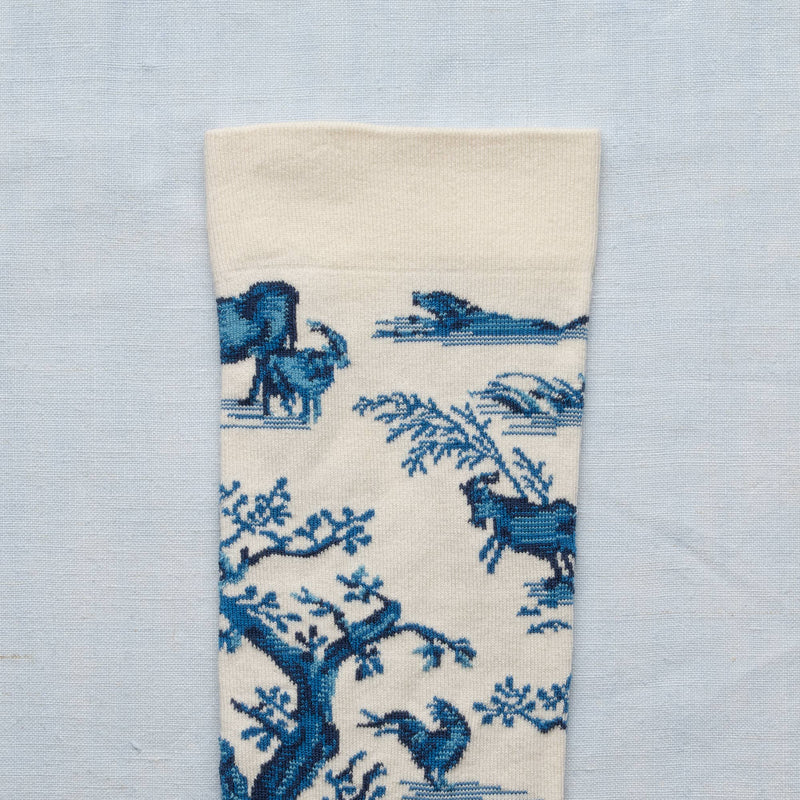 Chaussette Plaisirs de la Campagne Naturel