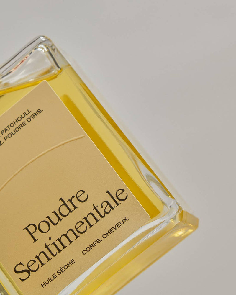 Huile soyeuse parfumée pour le corps - Poudre Sentimentale