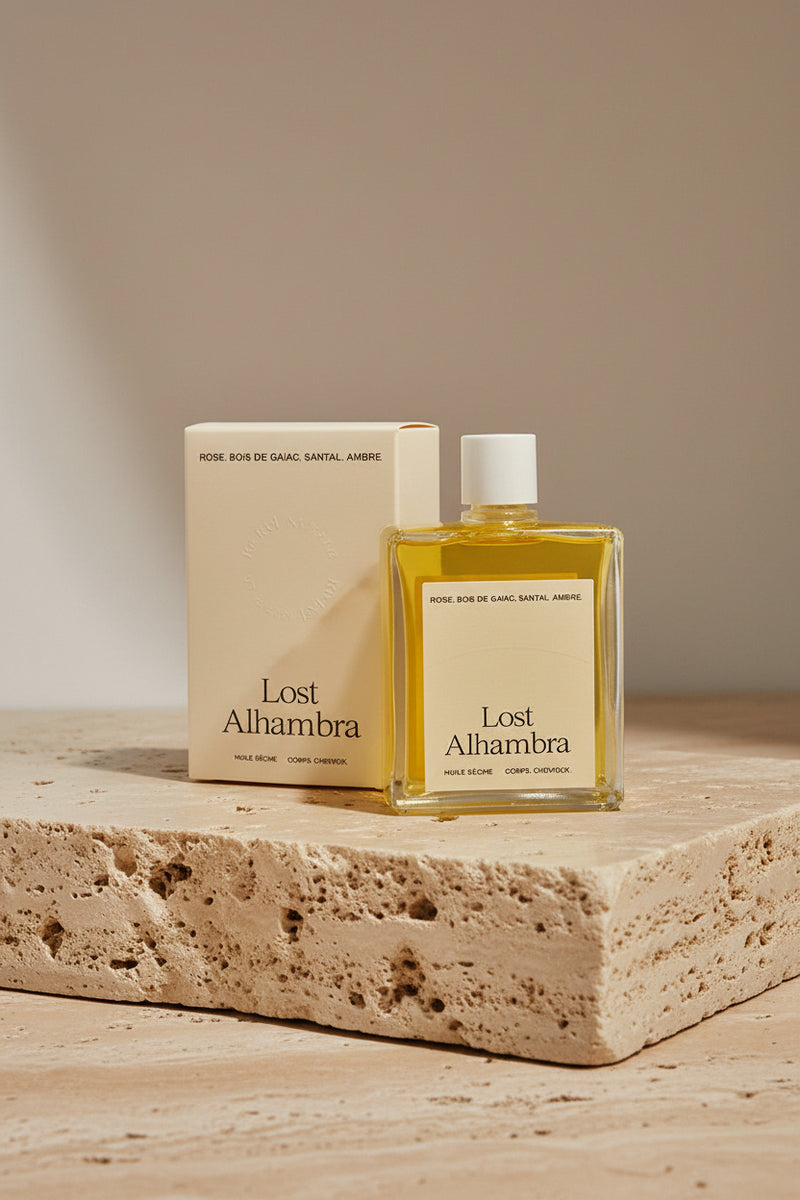 Huile soyeuse parfumée pour le corps - Lost Alhambra