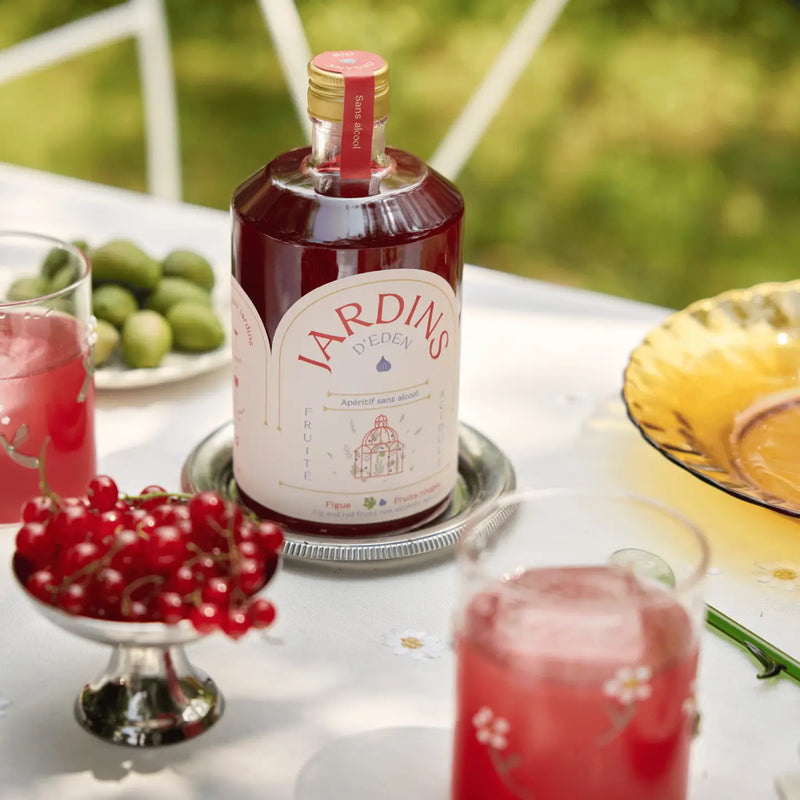 Jardins d'Eden - Apéritif sans alcool - Figue et fruits rouges - Hautes Cultures
