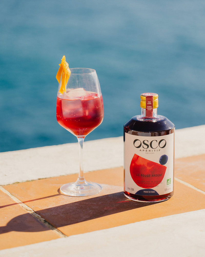 Le Rouge Ardent - Apéritif sans alcool Bio