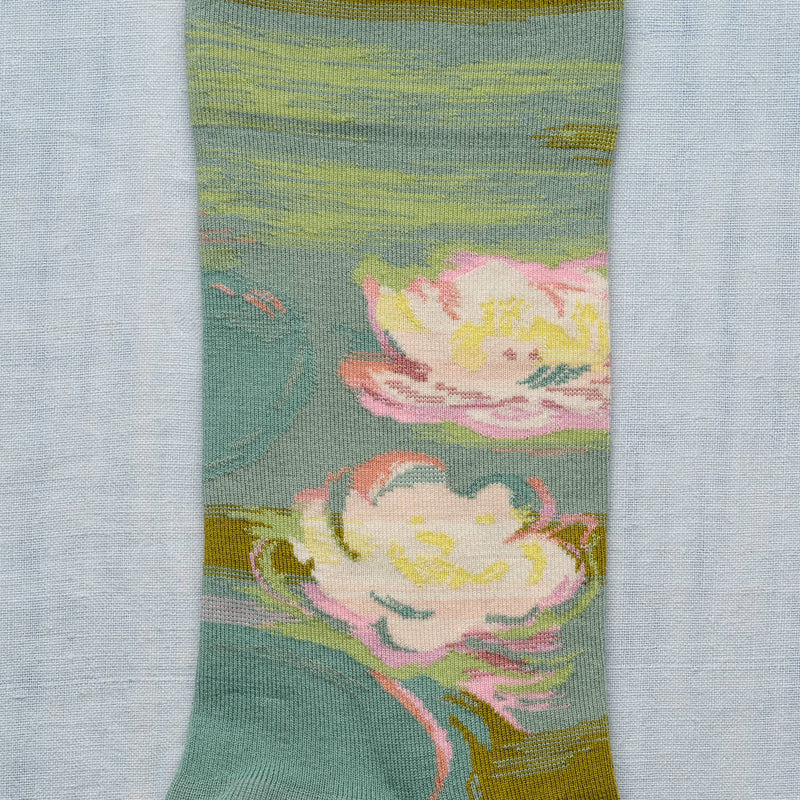 Chaussettes Claude Monet Nympheas Mer