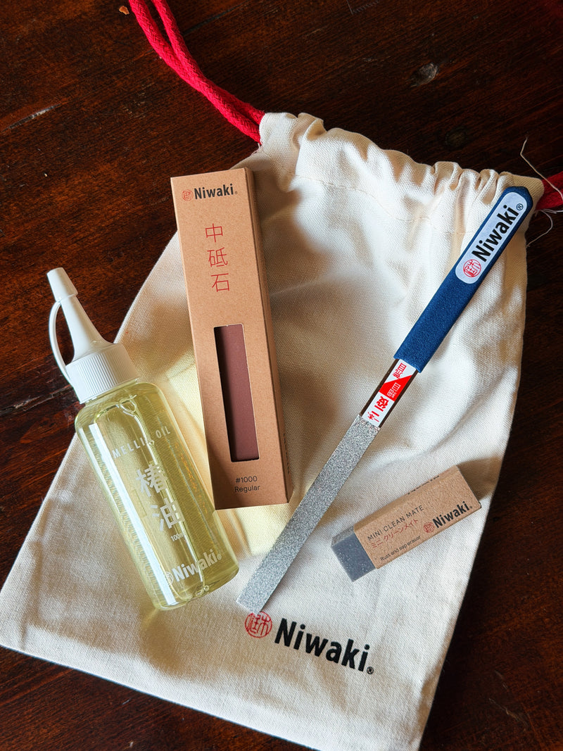 Kit d'aiguisage & entretien Niwaki