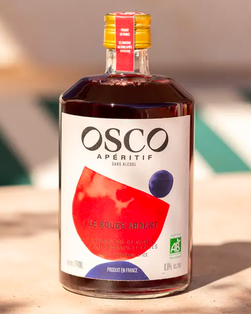 Le Rouge Ardent - Apéritif sans alcool Bio